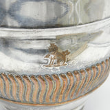 Pair of Georgian Old Sheffield Silver Plated Bacchus Mask Wine Coolers c1780