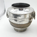 Pair of Georgian Old Sheffield Silver Plated Bacchus Mask Wine Coolers c1780