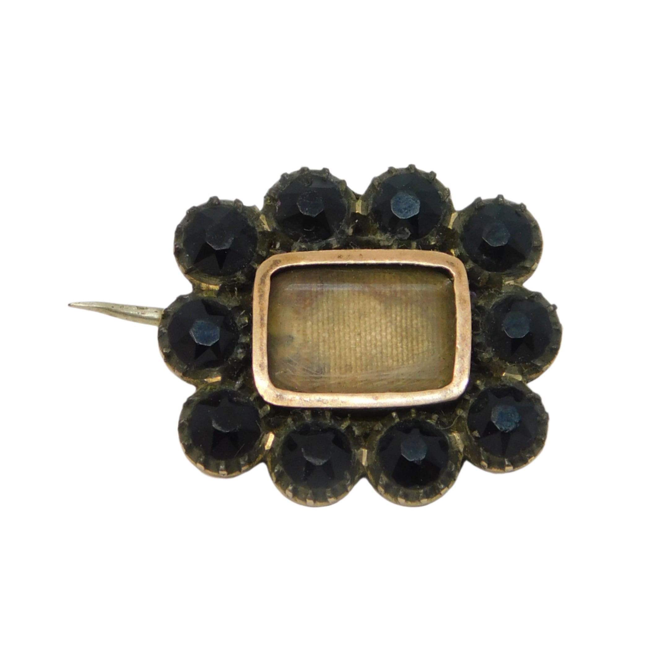 Antique Georgian Mourning Brooch Jewellery