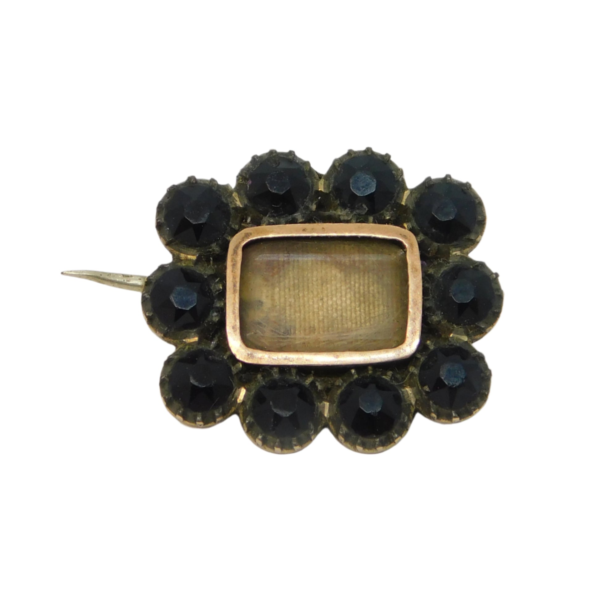 Antique Georgian Mourning Brooch Jewellery