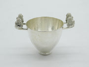 Greek Lalaounis Sterling Silver Byzantine Style Planished Beaker Vintage c1970