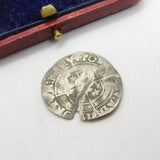 Early Milled Queen Elizabeth I Shilling Coin 1558-1603 Worn Condition Antique