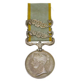Victorian British Crimean War Service Medal Inkermann, Alma Clasp Antique 1854
