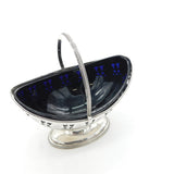 George III Sterling Silver Pedestal Sweet Treat Basket Antique 1788 London