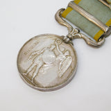 Victorian British Crimean War Service Medal Inkermann, Alma Clasp Antique 1854