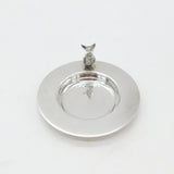 Sterling Silver Pin Tray or Ring Dish Winnie the Pooh Piglet 1996 London Vintage