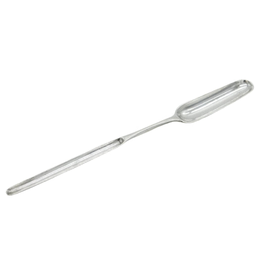 Georgian Silver Bone Marrow Scoop Antique