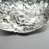 Victorian Sterling Silver Dolphin & Angel Tea Caddy Spoon 1901 London Import