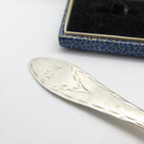 Dundee Scottish Provincial Sterling Silver Tea Spoon Edward Livingstone c1800