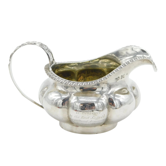 Antique Georgian Silver Cream Jug