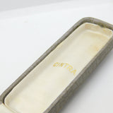 Boxed 9ct Gold & Natural Pearl Set Stick Pin by CINTRA Antique c1940 Deco