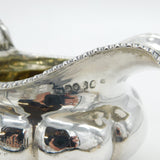 George IV Sterling Silver Fluted Presentation Cream Jug Antique 1830 London
