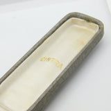 Boxed 9ct Gold & Natural Pearl Set Stick Pin by CINTRA Antique c1940 Deco