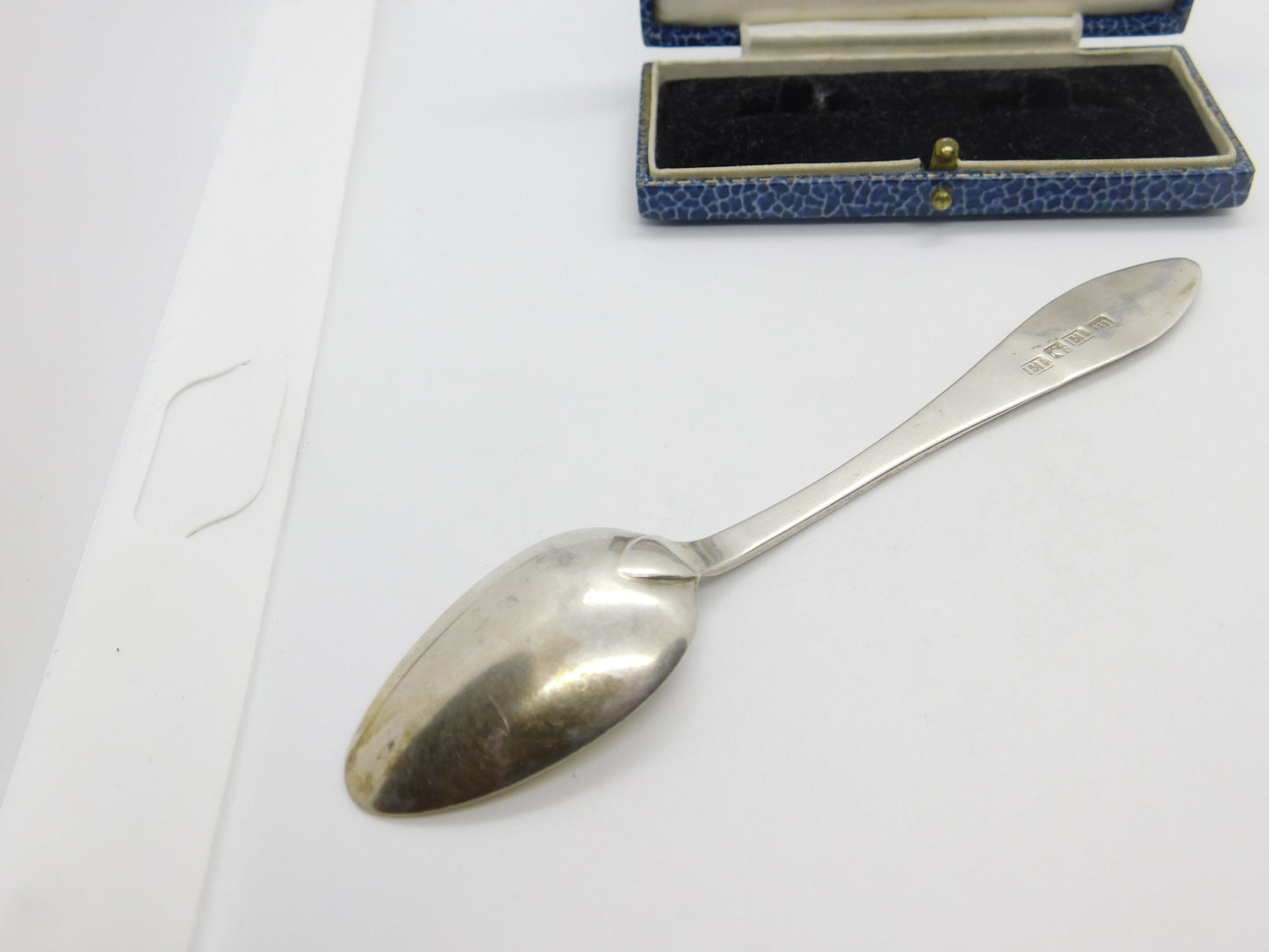 Dundee Scottish Provincial Sterling Silver Tea Spoon Edward Livingstone c1800