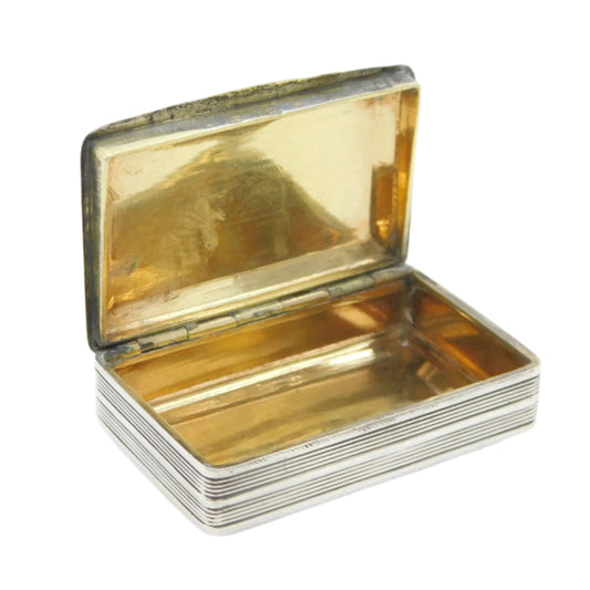 Antique Georgian Silver Snuff Box