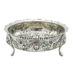 Victorian Silver Lion Mask Bowl Antique