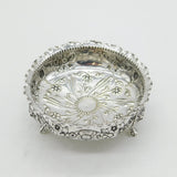 Victorian Sterling Silver Lion Mask Feet Sweet Treat Bowl Antique 1882 London