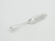 George IV Sterling Silver Fiddle Pattern Fish Slice Antique 1823 London