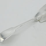 George IV Sterling Silver Fiddle Pattern Fish Slice Antique 1823 London