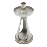 Christopher Lawrence Sterling Silver Modernist Candlestick Vintage 1986 London