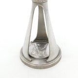 Christopher Lawrence Sterling Silver Modernist Candlestick Vintage 1986 London