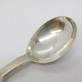 George IV Sterling Silver Queens Pattern Tea Caddy Spoon Antique 1827 London