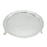 Antique Silver Georgian Salver Dish
