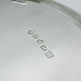 George III Sterling Silver Small Circular Salver Dish Antique 1796 Sheffield