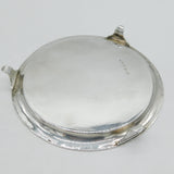 George III Sterling Silver Small Circular Salver Dish Antique 1796 Sheffield
