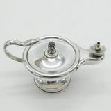 Victorian Novelty Snake Handle Sterling Silver Table Lighter Antique 1900 London