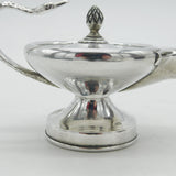 Victorian Novelty Snake Handle Sterling Silver Table Lighter Antique 1900 London