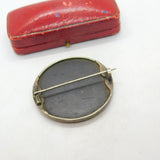 Victorian Scottish Sterling Silver, Red Banded Agate & Onyx Antique c1860
