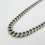 Victorian Sterling Silver Double Albert Graduating Watch Chain 1873 London 24"
