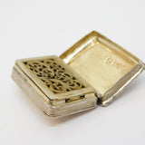 George IV Sterling Silver Vinaigrette Antique 1826 Birmingham William Simpson