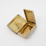 George IV Sterling Silver Vinaigrette Antique 1826 Birmingham William Simpson