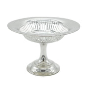 Edwardian Asprey of London Sterling Silver Pierced Tazza Dish Antique 1908 Birmingham