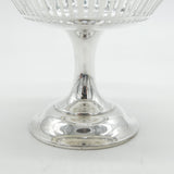 Edwardian Asprey of London Sterling Silver Pierced Tazza Dish Antique 1908 Birmingham