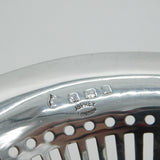 Edwardian Asprey of London Sterling Silver Pierced Tazza Dish Antique 1908 Birmingham