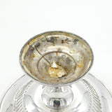 Edwardian Asprey of London Sterling Silver Pierced Tazza Dish Antique 1908 Birmingham