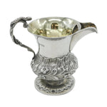 Antique Victorian Silver Jug Snake Handle