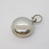 Victorian Sterling Silver Sovereign Case Holder Fob Antique 1900 Birmingham