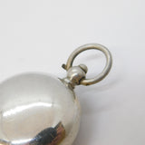 Victorian Sterling Silver Sovereign Case Holder Fob Antique 1900 Birmingham