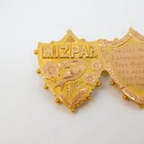 Victorian 9ct Yellow Gold Mizpah Sweetheart Brooch Pin Antique c1880