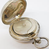 Victorian Sterling Silver Sovereign Case Holder Fob Antique 1900 Birmingham