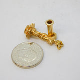 9ct Gold Nelson with Telescope Stanhope London Souvenir Charm Vintage London