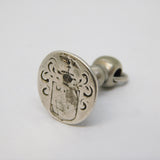 16th Century Silver Armorial Heraldic Crest Seal Fob Late-Medieval Period