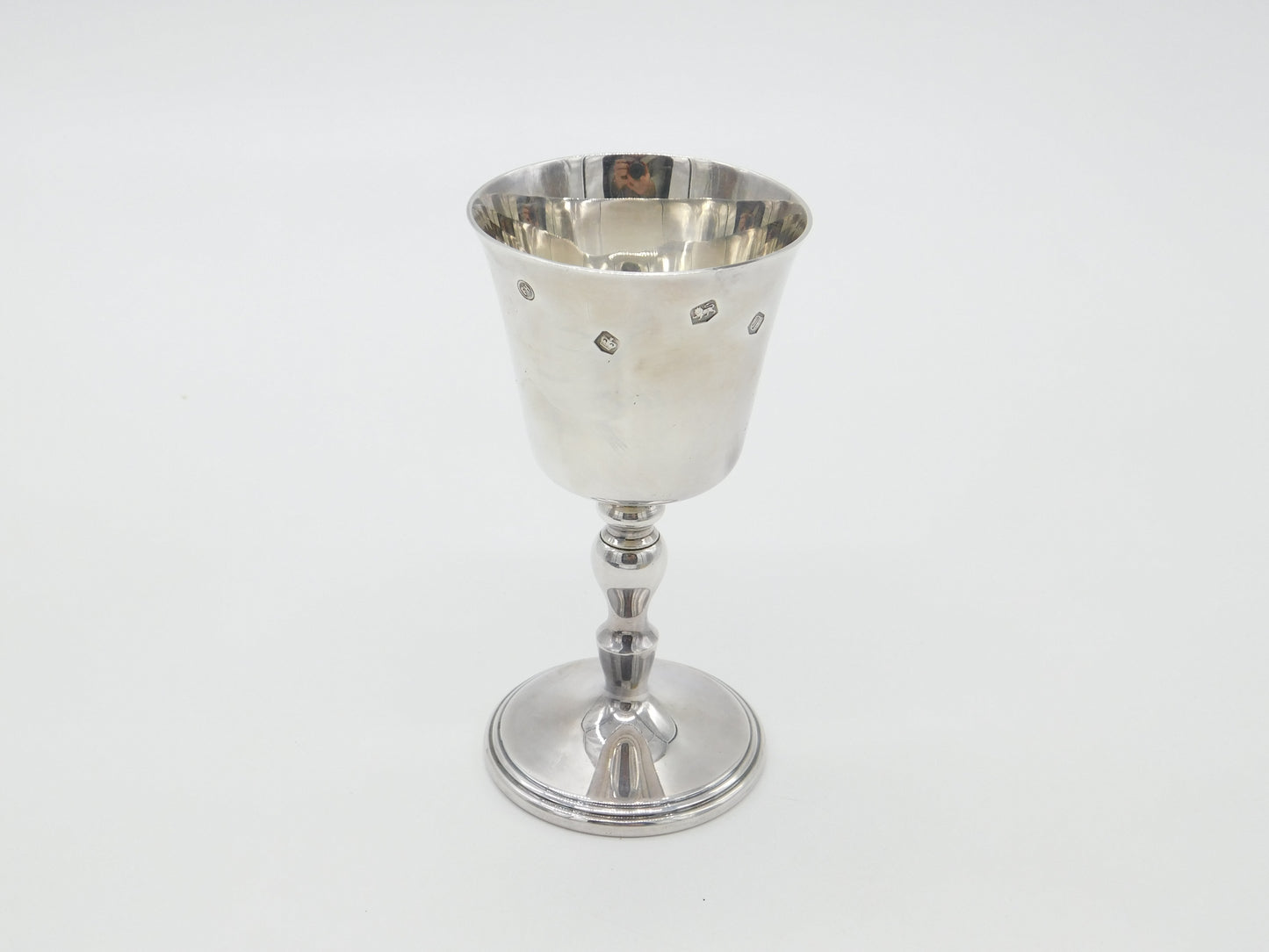 Sterling Silver 'Tavistock Millennium' Chalice Goblet Vintage 1974 Sheffield