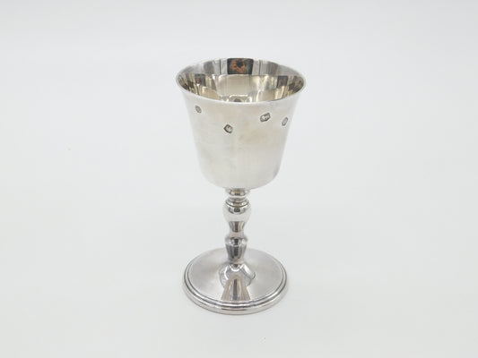 Sterling Silver 'Tavistock Millennium' Chalice Goblet Vintage 1974 Sheffield