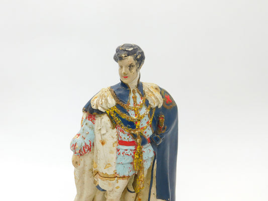 Regency King George IV Large Resin-Style Model Figure Antique c1820