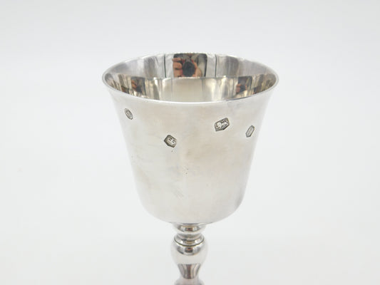 Sterling Silver 'Tavistock Millennium' Chalice Goblet Vintage 1974 Sheffield